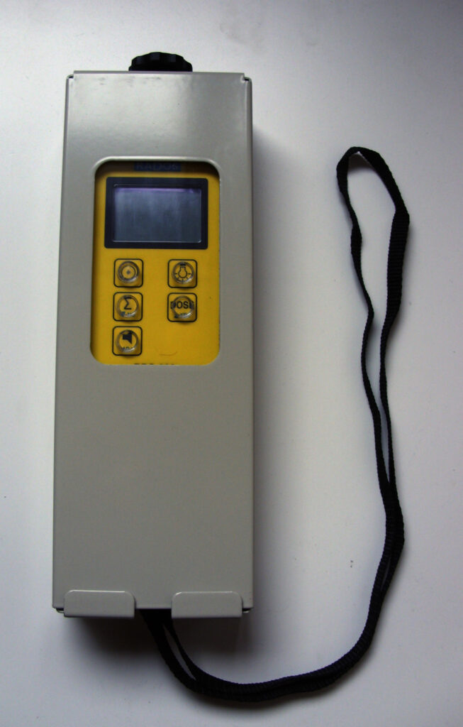 EMP shielded enclosure for radiation meter